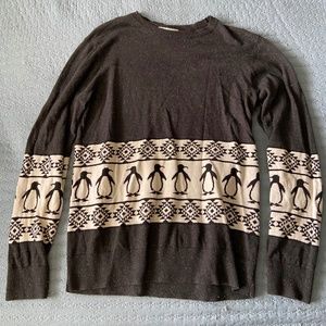Penguin Print Sweater